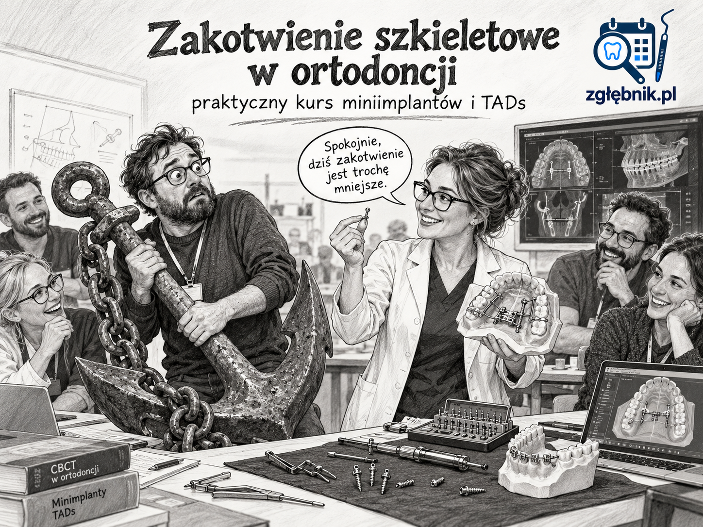 Kurs zakotwienia szkieletowego w ortodoncji – miniimplanty Łódź