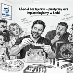 All-on-4 bez tajemnic – kurs implantologiczny w Łodzi z Hubertem Trzepatowskim