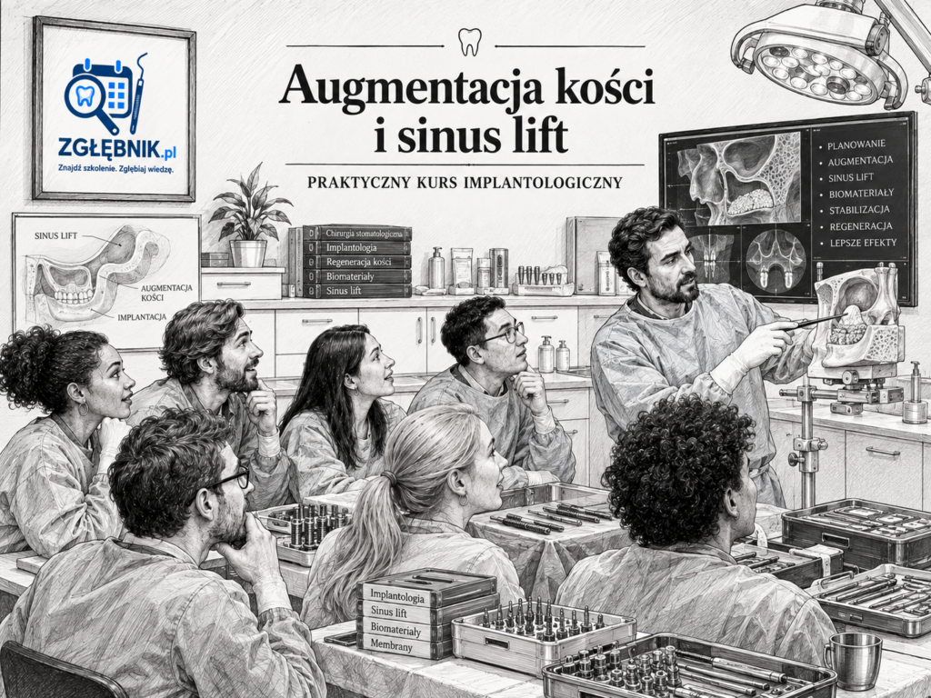 Kurs augmentacji kości i sinus lift – praktyczne szkolenie implantologiczne