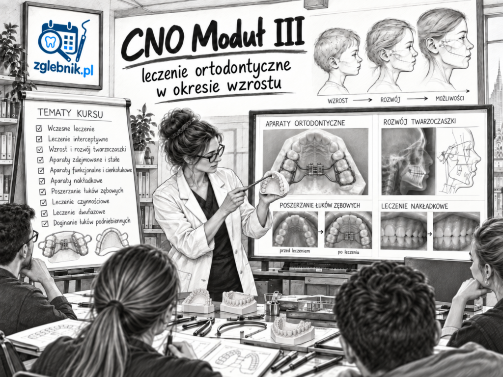 CNO Moduł III – kurs leczenia ortodontycznego w okresie wzrostu