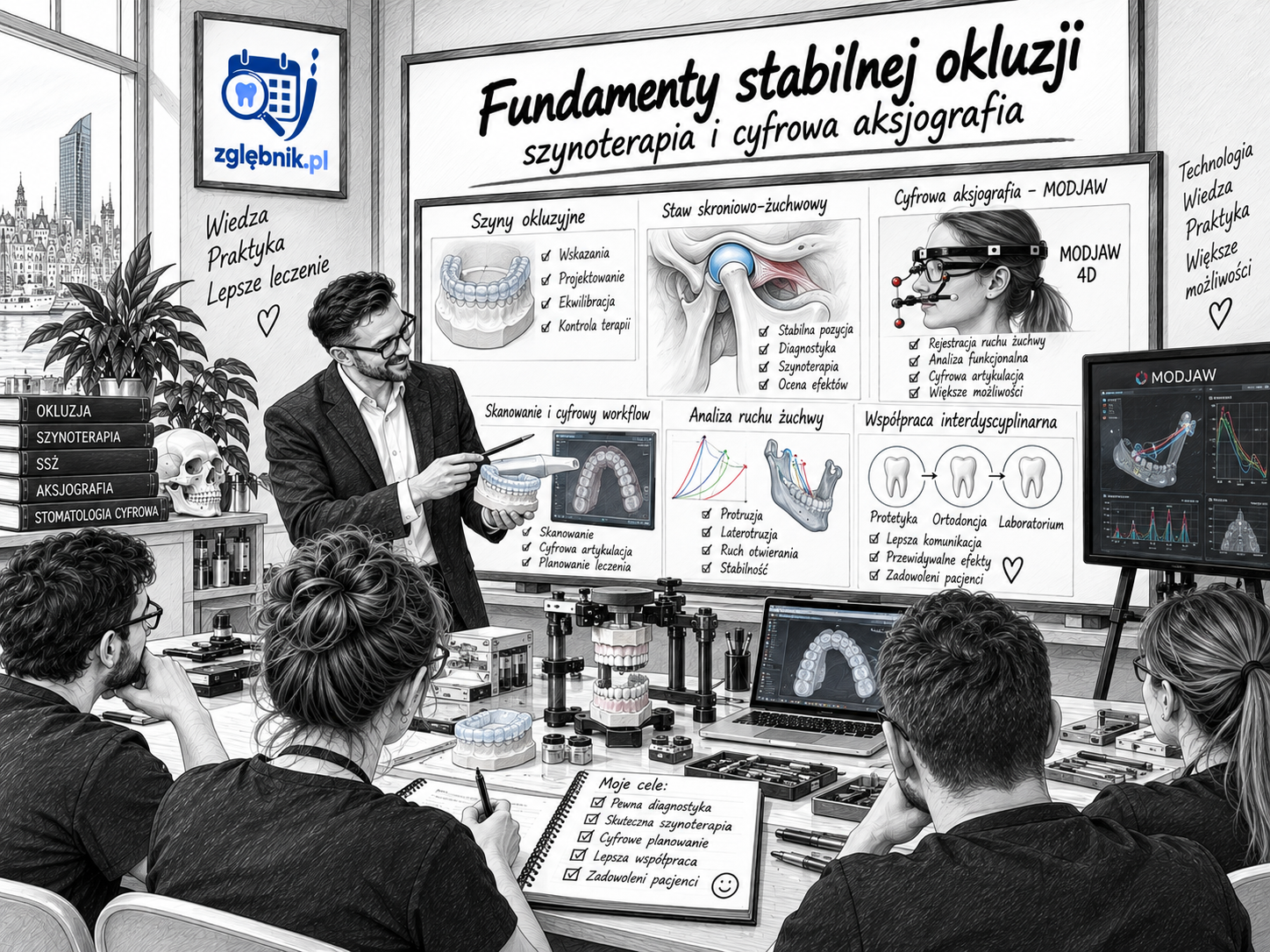 Fundamenty stabilnej okluzji – szynoterapia i cyfrowa aksjografia
