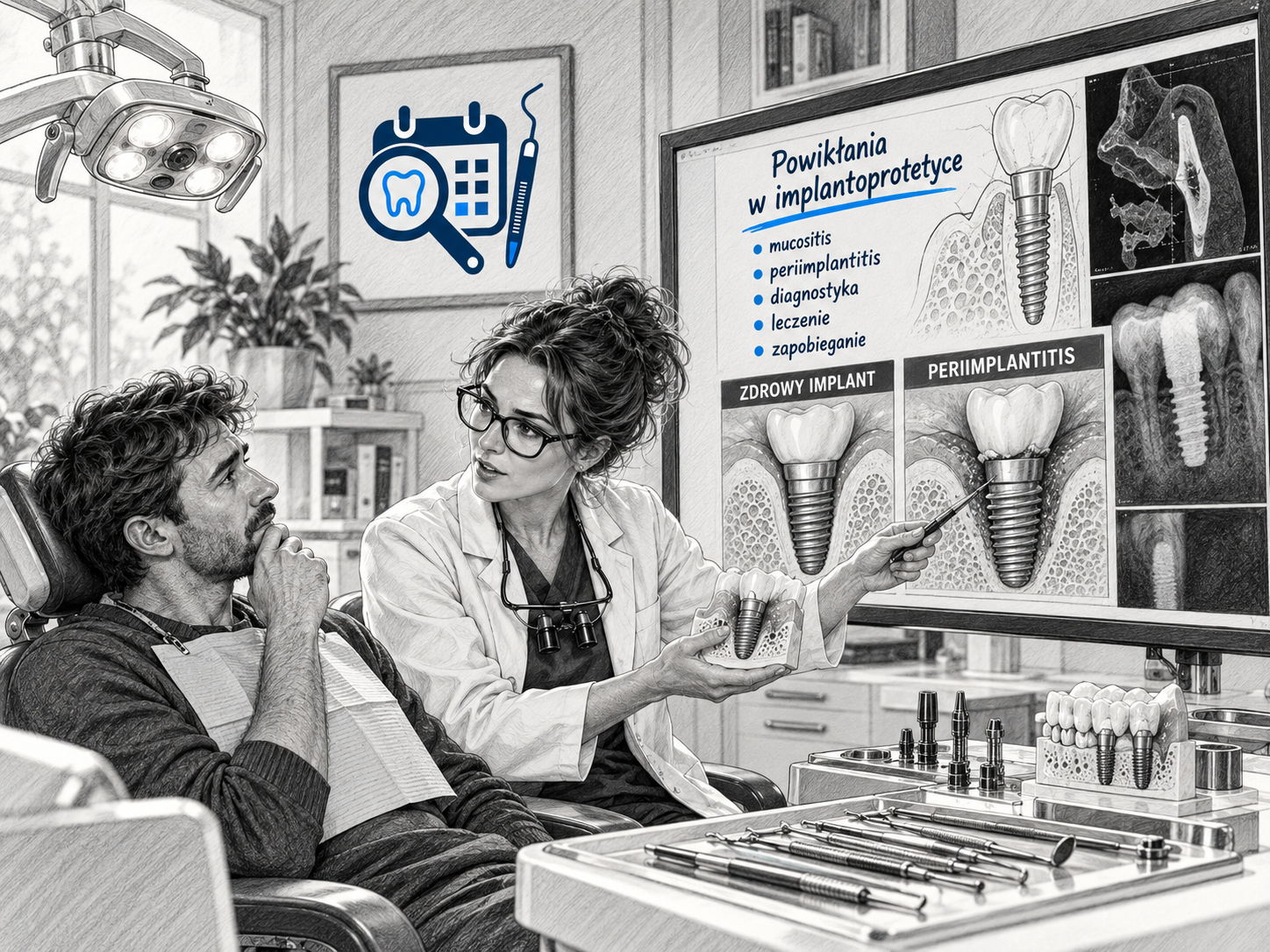 Kurs powikłań w implantoprotetyce i leczenia periimplantitis