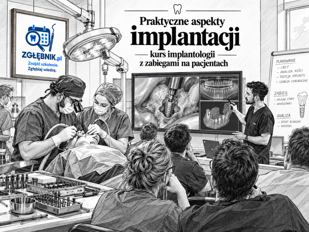 Kurs implantologii na pacjentach Legionowo – praktyczne zabiegi