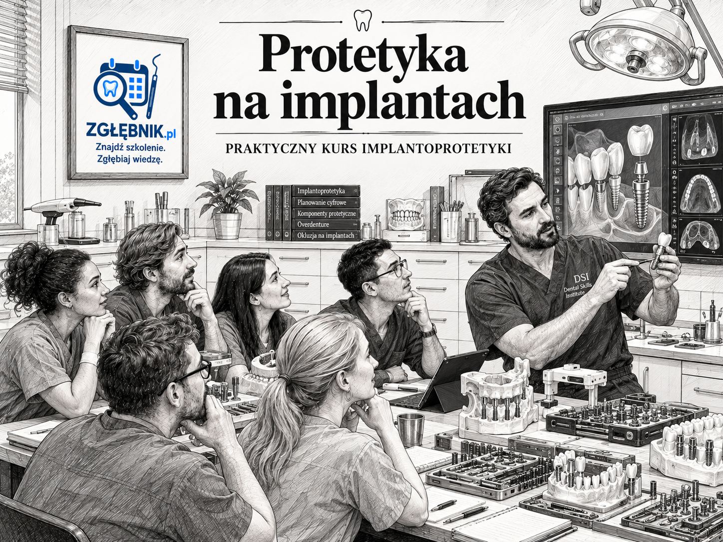 Kurs protetyki na implantach – praktyczne szkolenie implantoprotetyczne