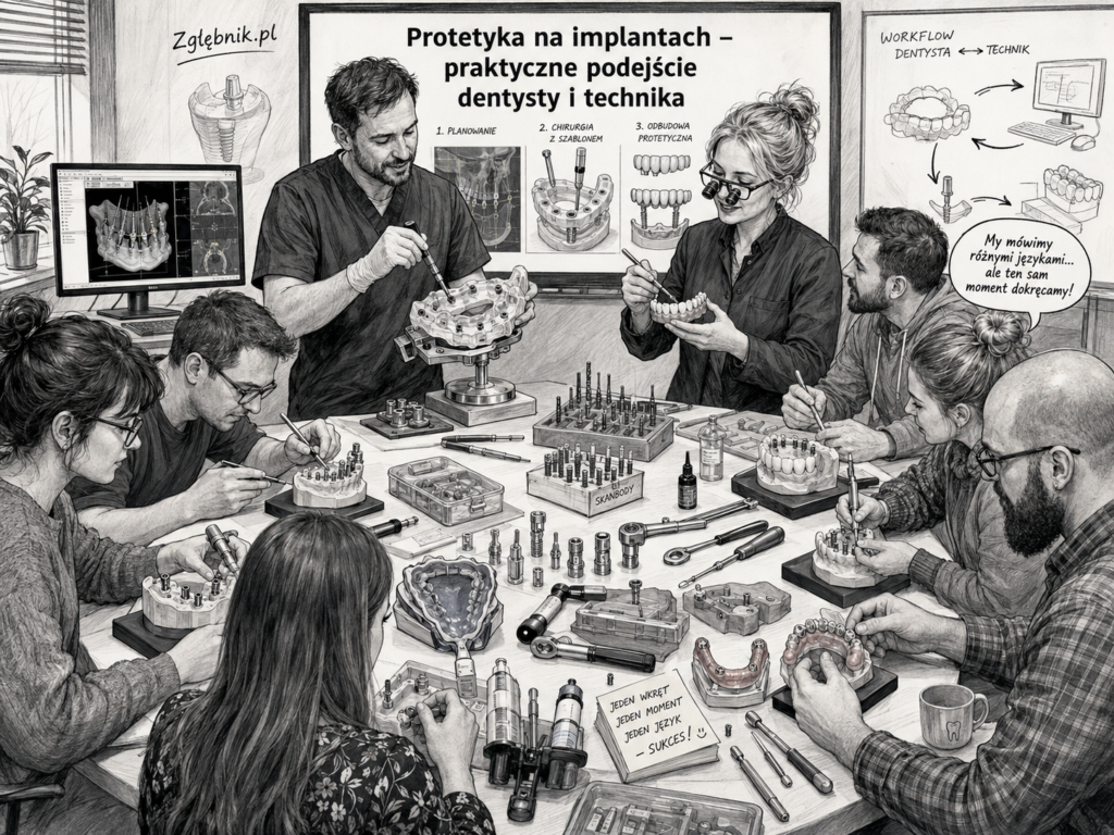 Protetyka na implantach – praktyczny kurs implantoprotetyki w Bełchatowie