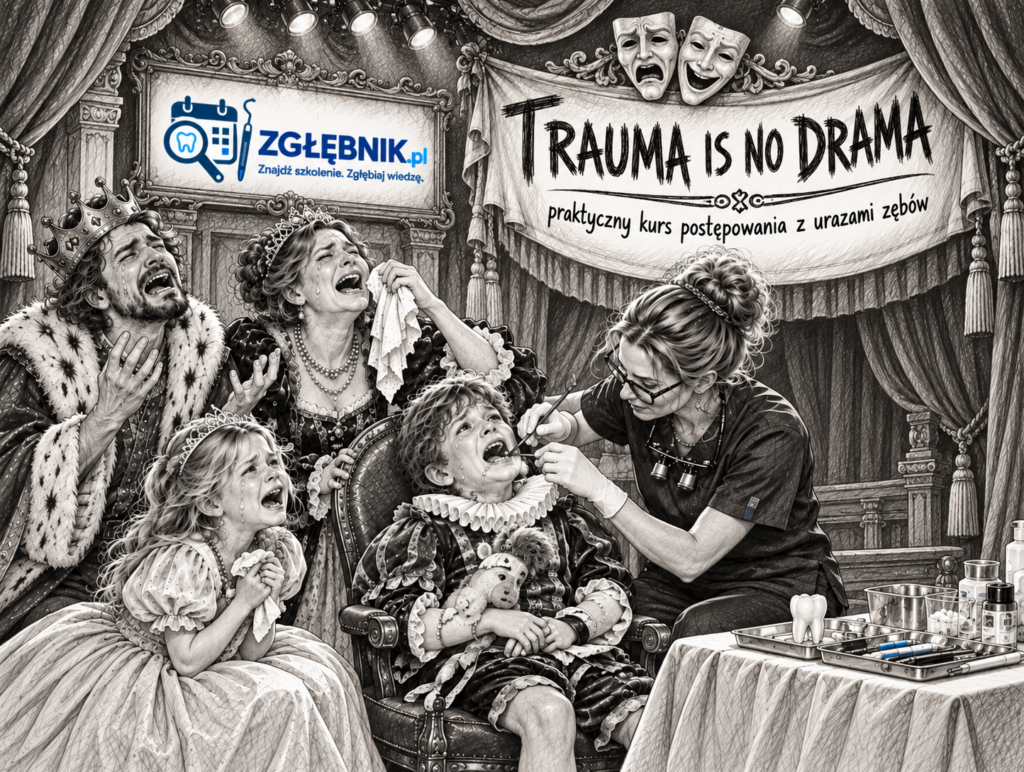 TRAUMA IS NO DRAMA – praktyczny kurs postępowania z urazami zębów