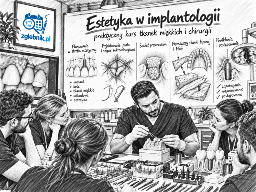 Kurs estetyki w implantologii – tkanki miękkie i FGG