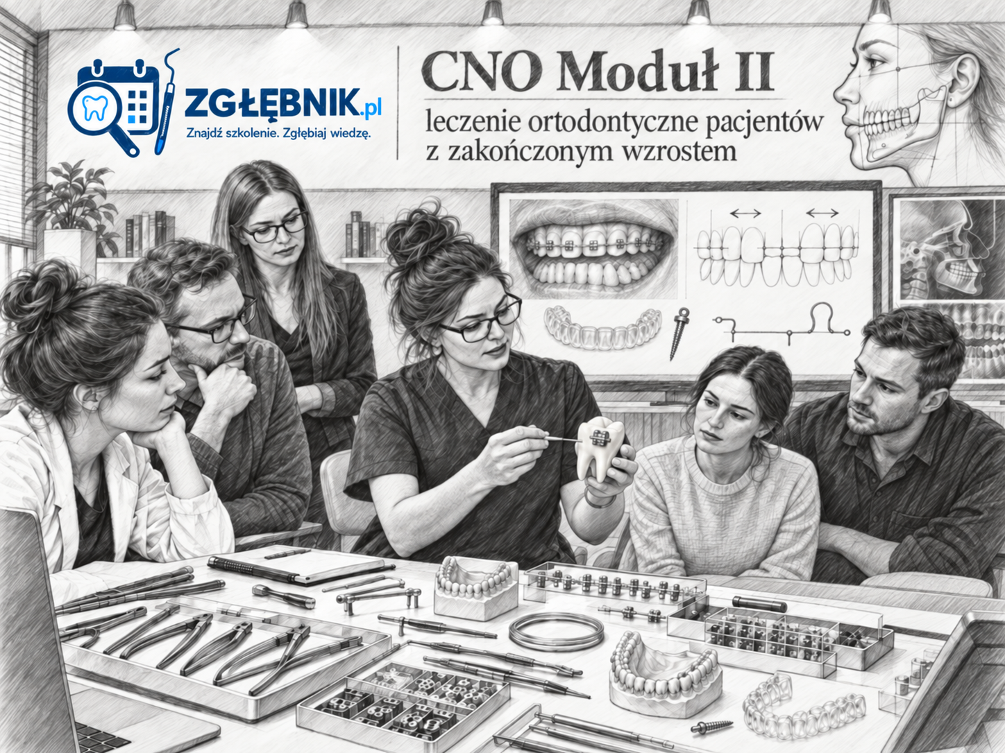 CNO Moduł II – kurs ortodoncji dorosłych CNO Moduł II – kurs ortodoncji dorosłych
