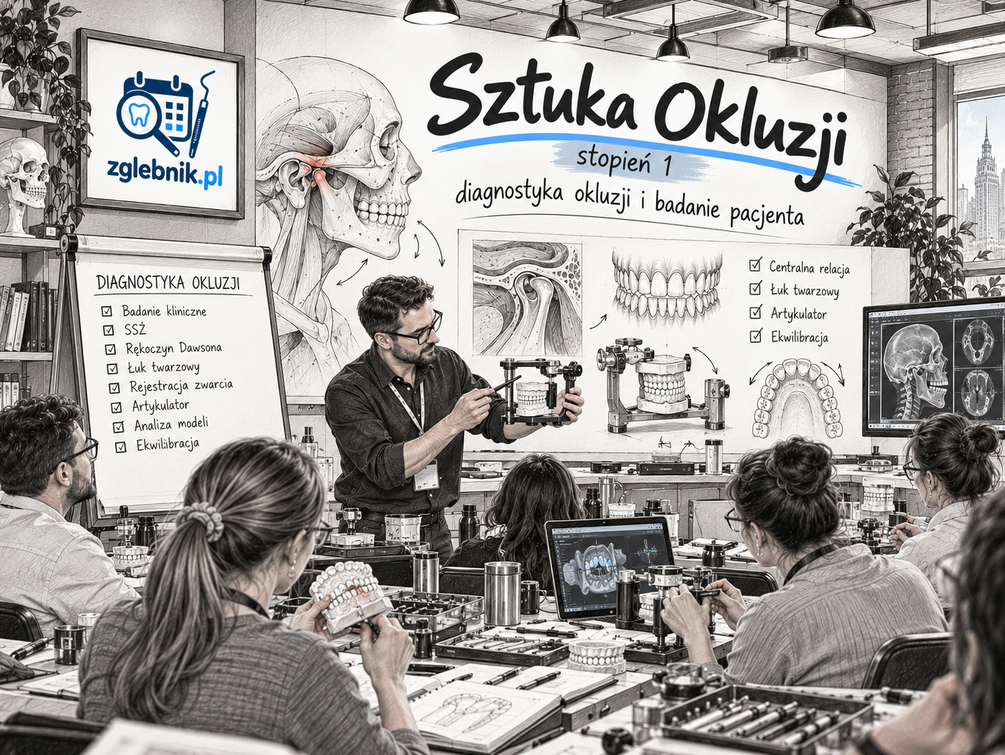 Sztuka Okluzji stopień 1 – diagnostyka okluzji Sztuka Okluzji stopień 1 – kurs diagnostyki okluzji