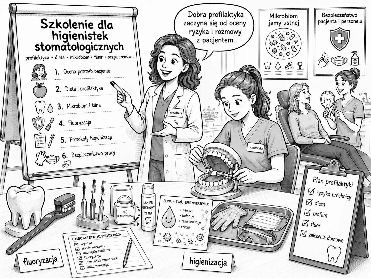 4Hygienist – Akademia Higieny w Białymstoku Szkolenie dla higienistek stomatologicznych 4Hygienist w Białymstoku