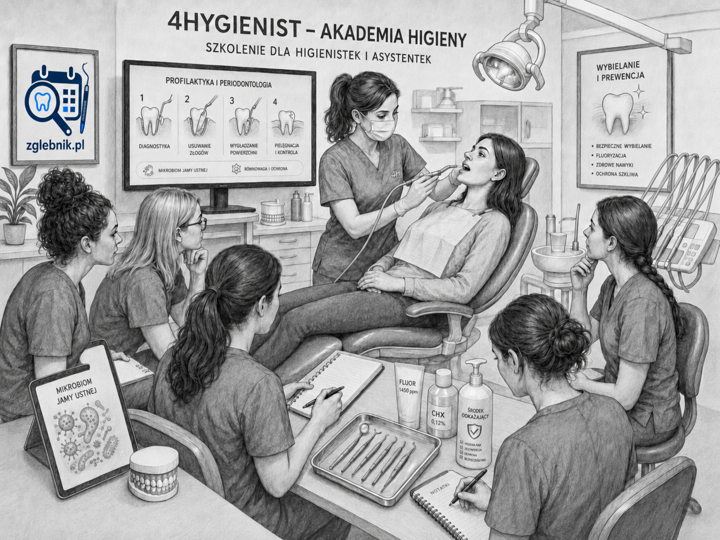 Kurs dla higienistek stomatologicznych Białystok – 4Hygienist Kurs dla higienistek stomatologicznych Białystok – 4Hygienist Akademia Higieny
