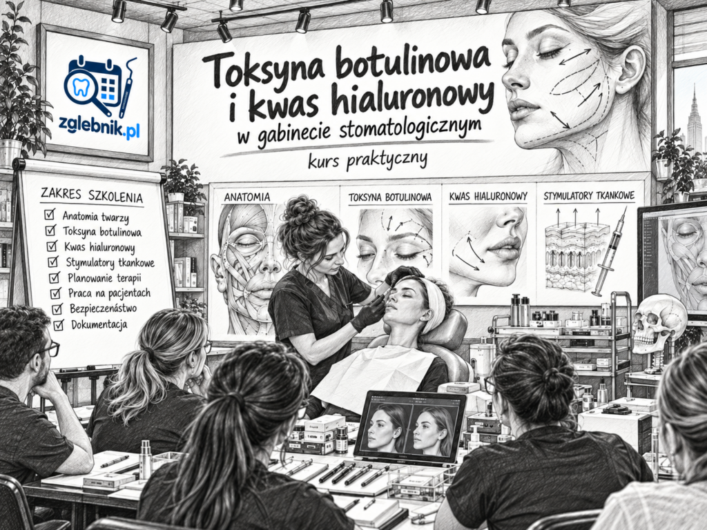 Kurs medycyny estetycznej dla dentystów – toksyna botulinowa i kwas hialuronowy