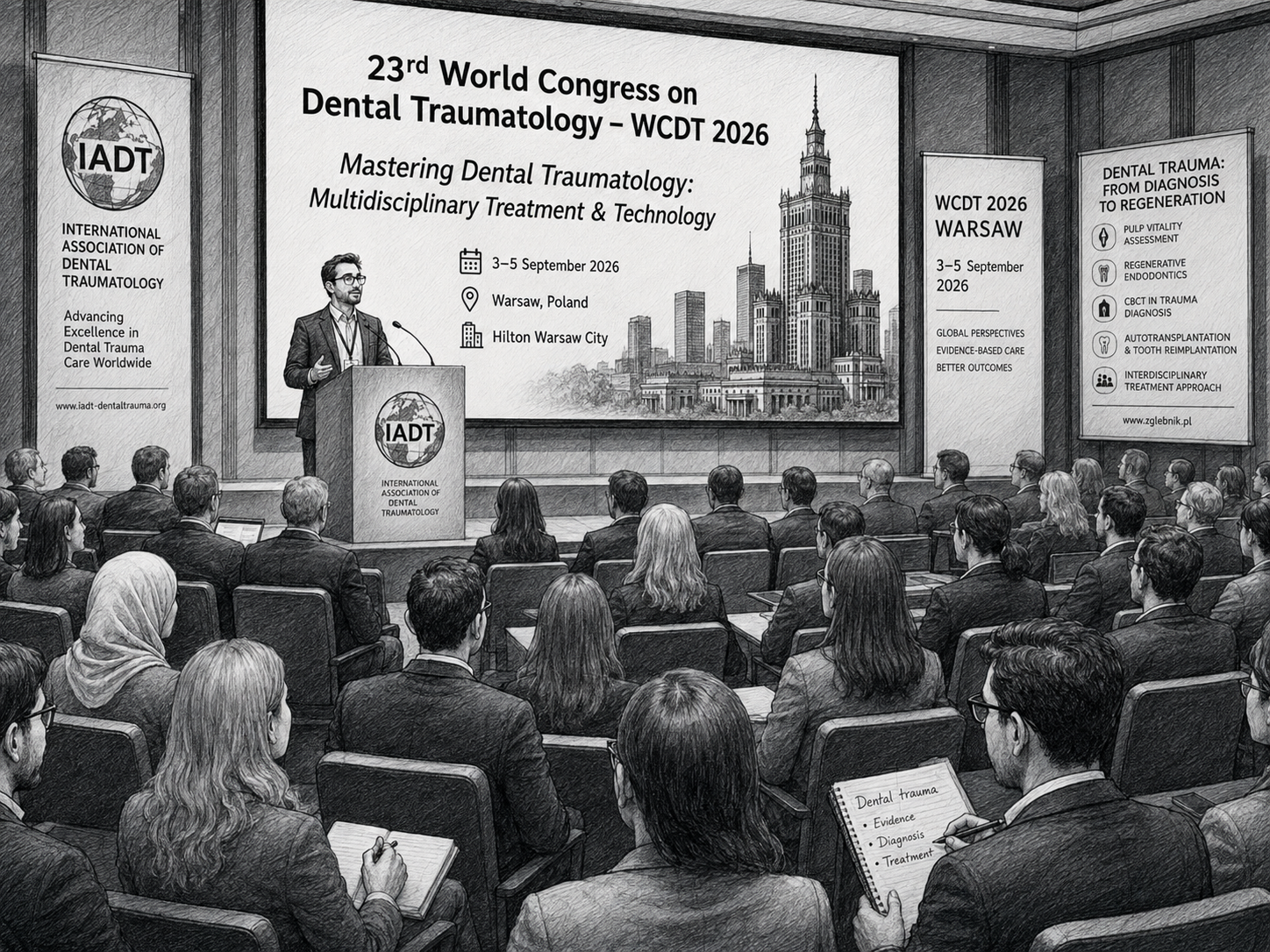 WCDT 2026 – World Congress on Dental Traumatology WCDT 2026 – Światowy Kongres Traumatologii Stomatologicznej w Warszawie