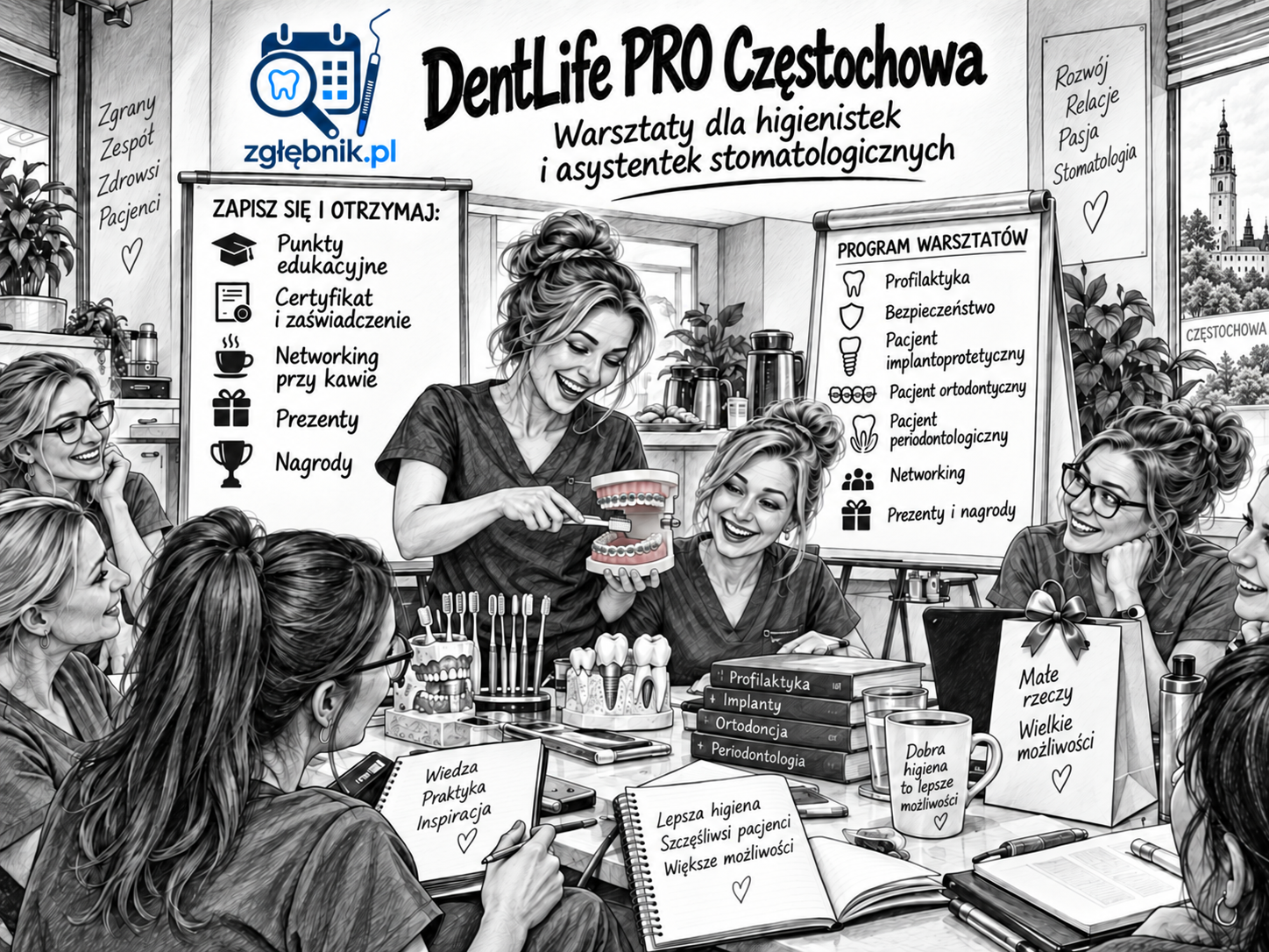 DentLife PRO Częstochowa DentLife PRO Częstochowa – warsztaty dla higienistek i asystentek stomatologicznych