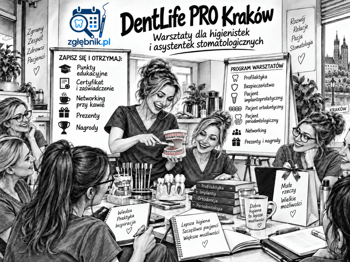 DentLife PRO Kraków – warsztaty dla higienistek i asystentek stomatologicznych
