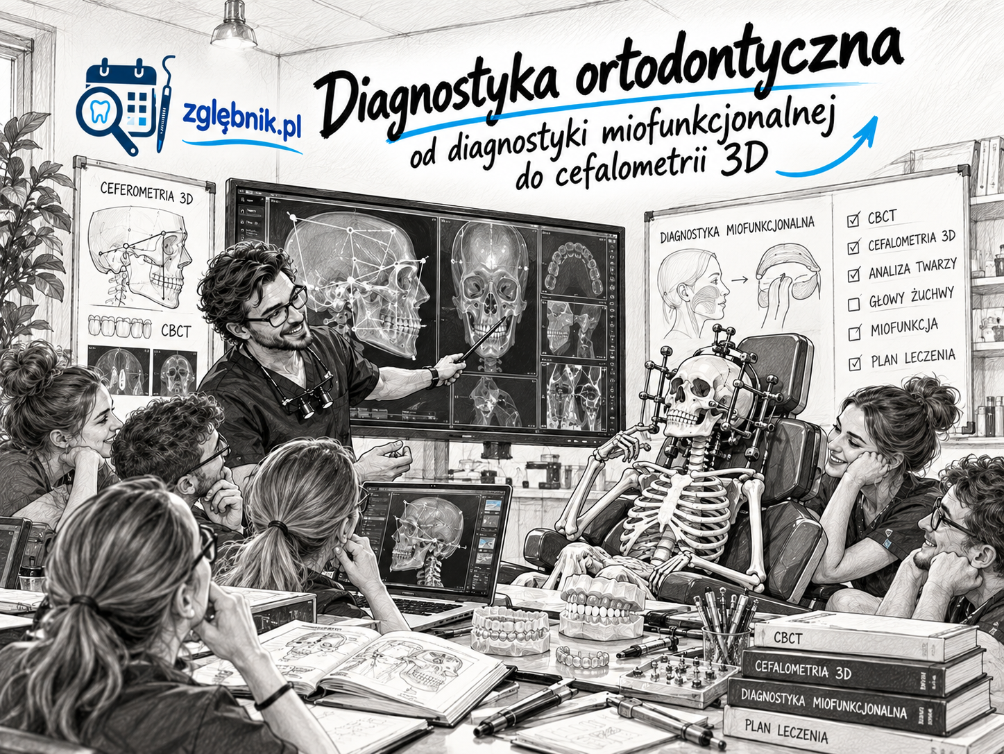 Diagnostyka ortodontyczna 3D – kurs cefalometrii i CBCT
