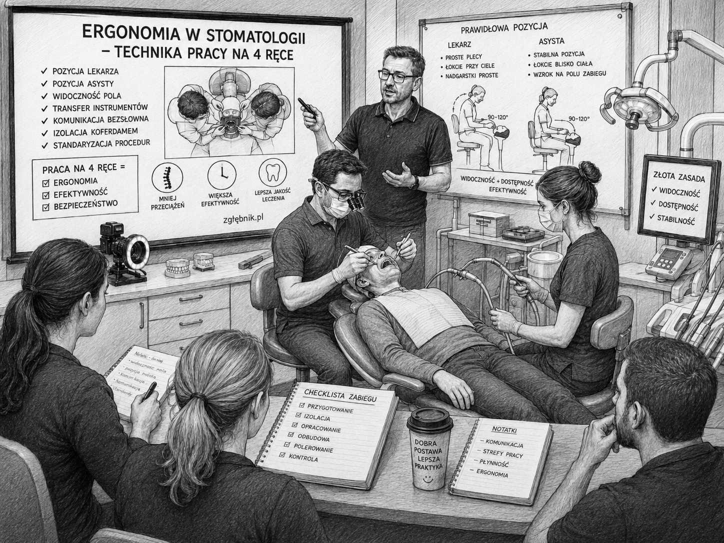 Jak stworzyć Zespół Endodontyczny – kurs w Łodzi Jak stworzyć Zespół Endodontyczny – kurs pracy na cztery ręce w Łodzi