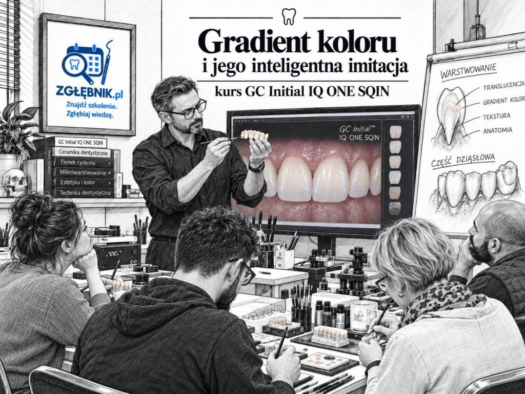 Gradient koloru i jego inteligentna imitacja – kurs ceramiki dentystycznej