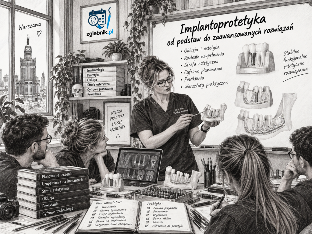 Kurs implantoprotetyki – odbudowy protetyczne na implantach