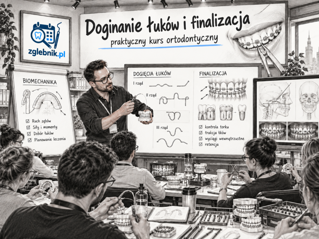 Doginanie łuków i finalizacja – praktyczny kurs ortodontyczny