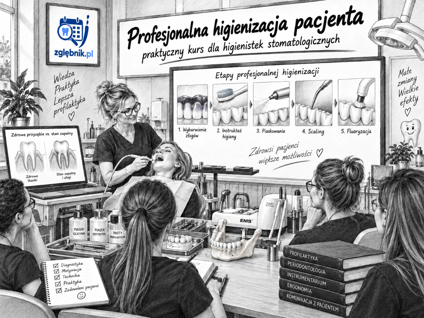 Profesjonalna higienizacja pacjenta Profesjonalna higienizacja pacjenta – kurs dla higienistek