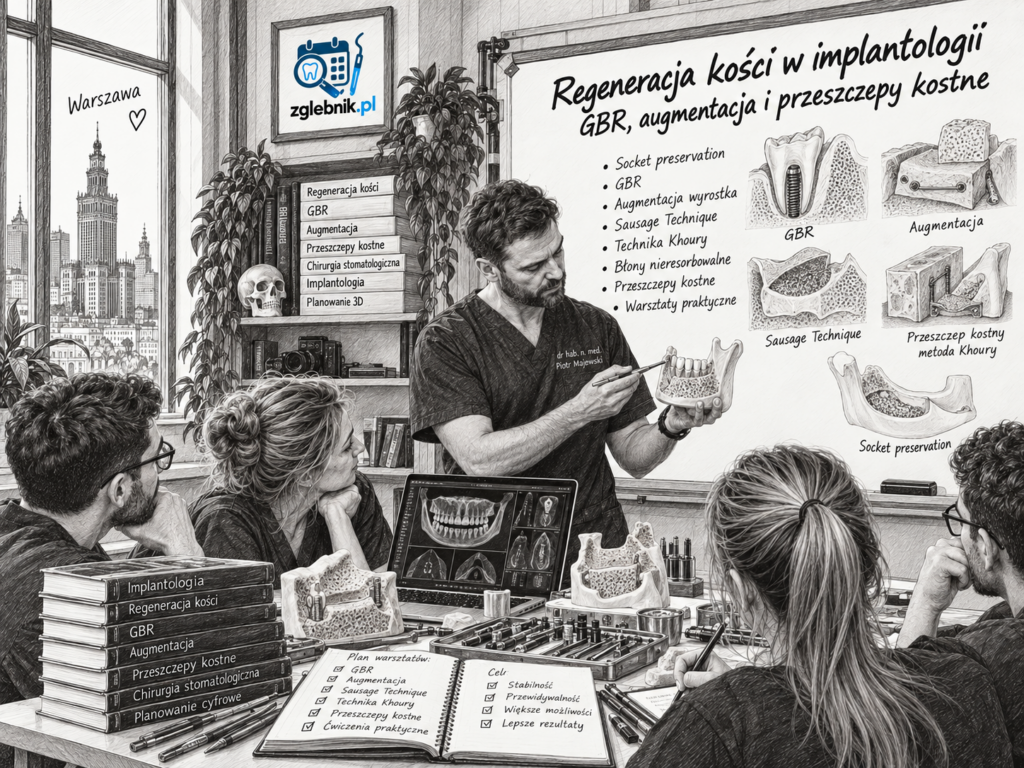 Kurs regeneracji kości w implantologii – GBR i augmentacja
