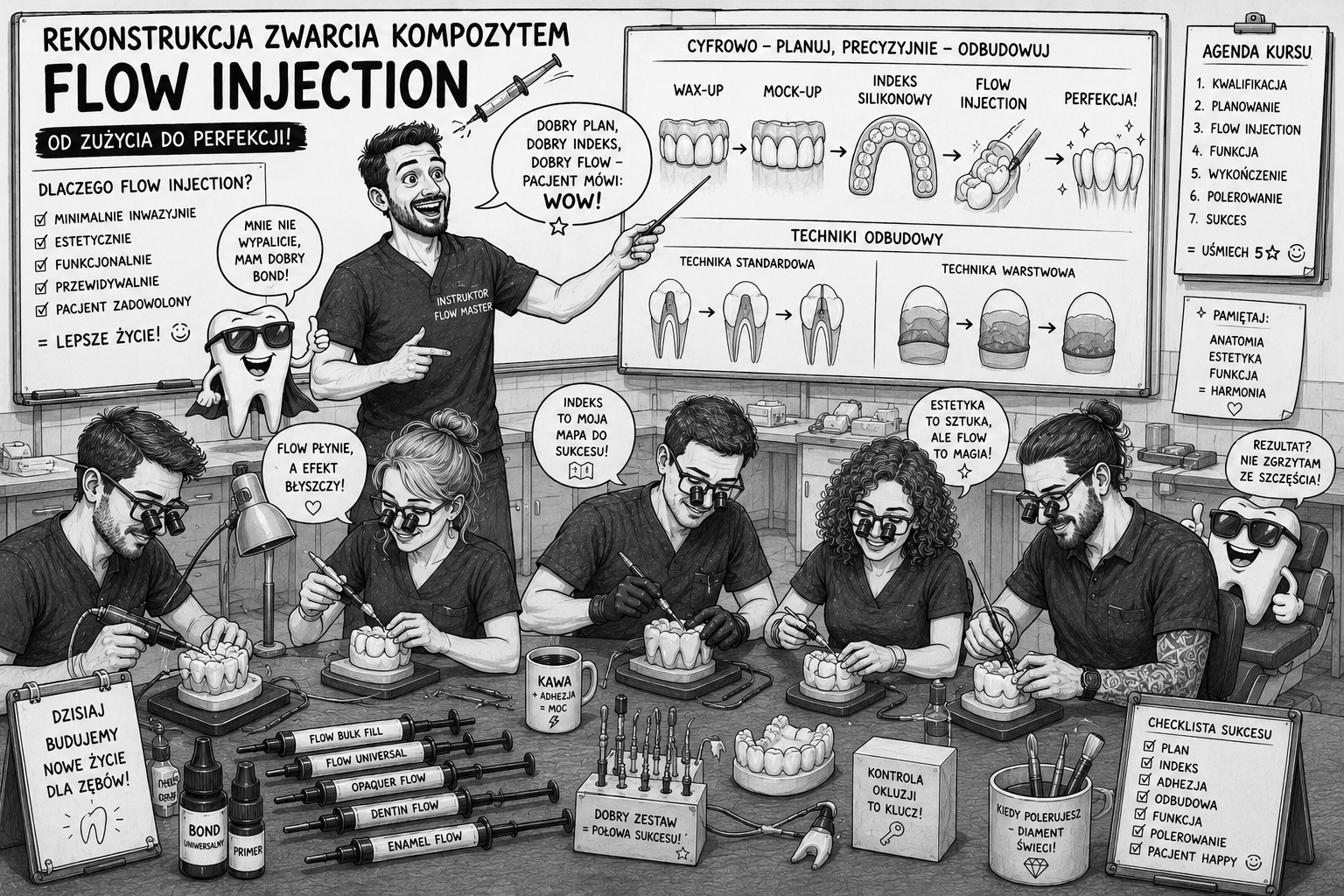 Rekonstrukcja zwarcia – kurs Flow Injection Rekonstrukcja zwarcia Flow Injection – praktyczny kurs kompozytowy