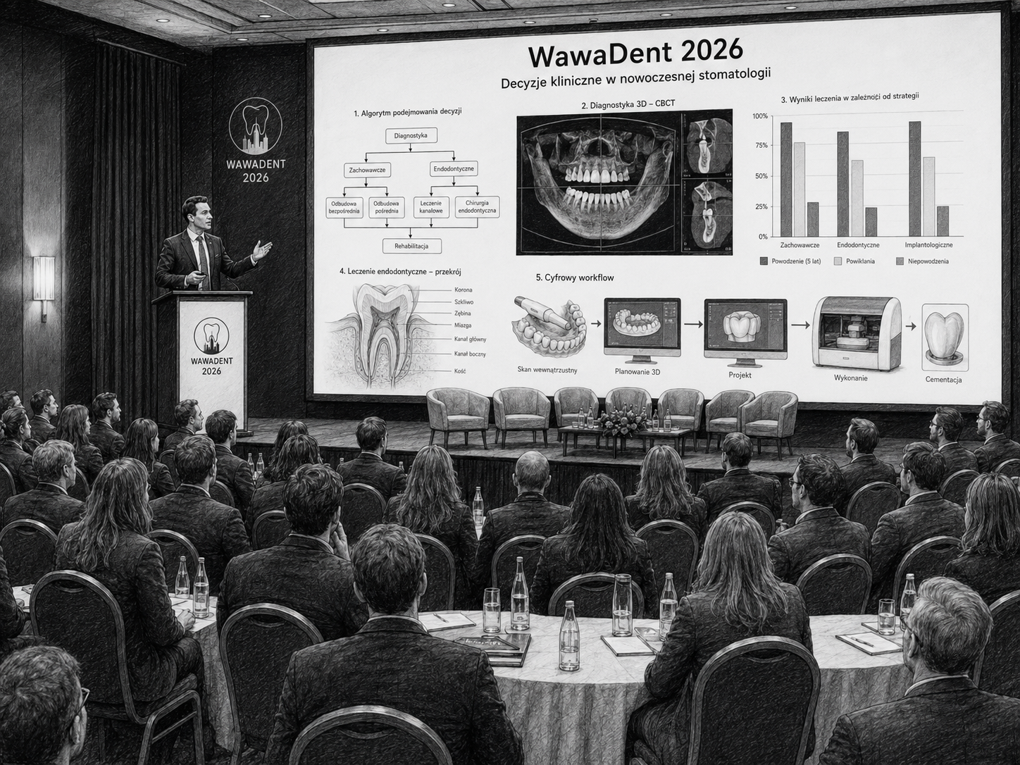WawaDent 2026 – Decyzje kliniczne w nowoczesnej stomatologii WawaDent 2026 – konferencja stomatologiczna Decyzje kliniczne w nowoczesnej stomatologii