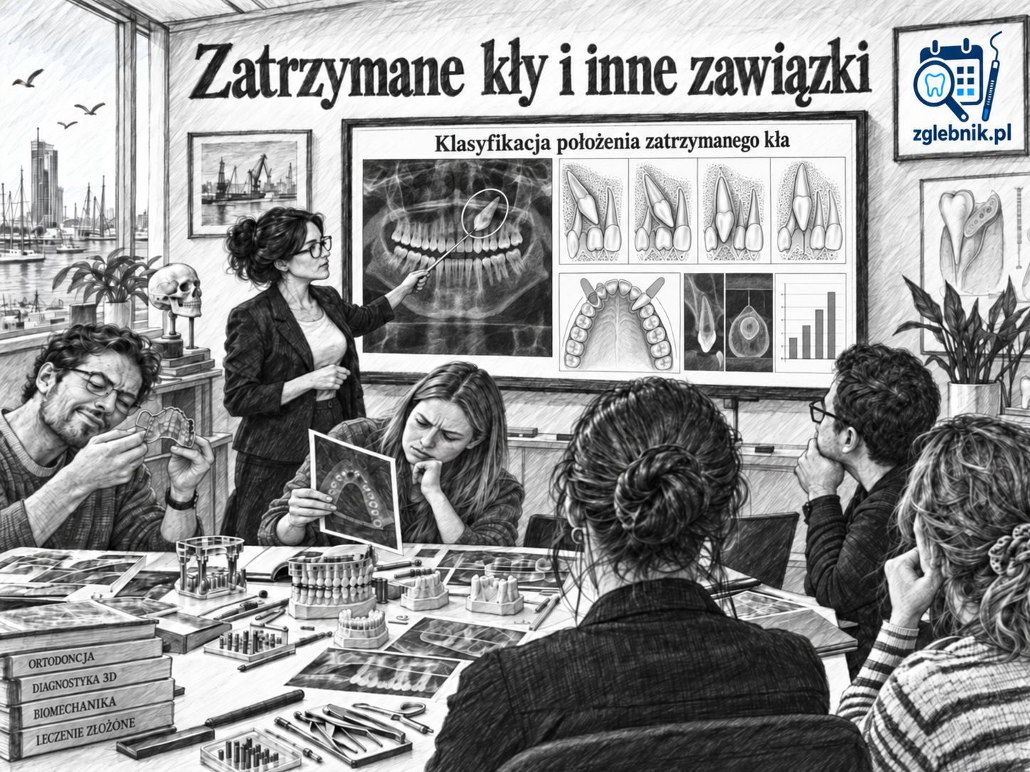 Zatrzymane kły – kurs diagnostyki i leczenia ortodontycznego