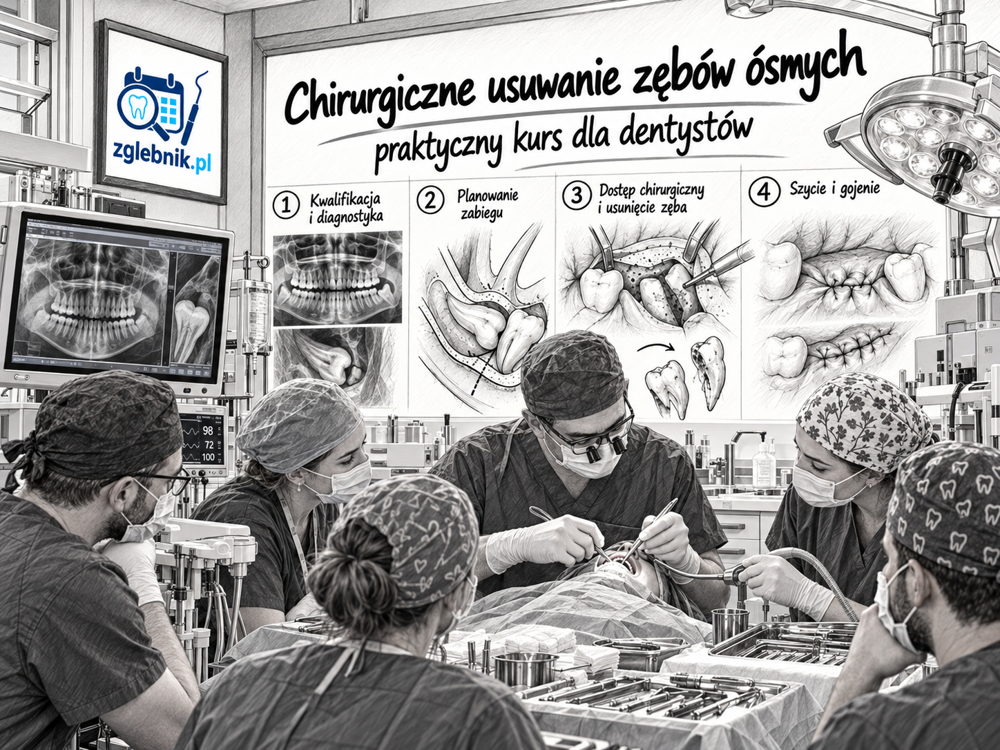 Kurs chirurgicznego usuwania ósemek – Jakub Białek