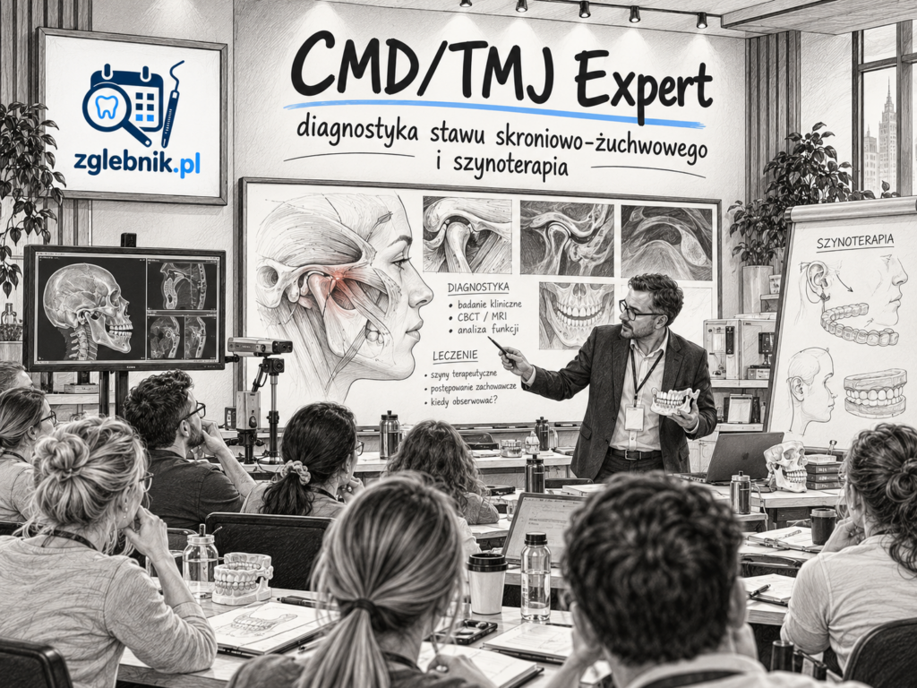 CMD TMJ Expert – kurs diagnostyki stawu skroniowo-żuchwowego i szynoterapii